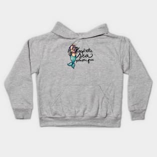 Keep the sea plastic free Kids Hoodie